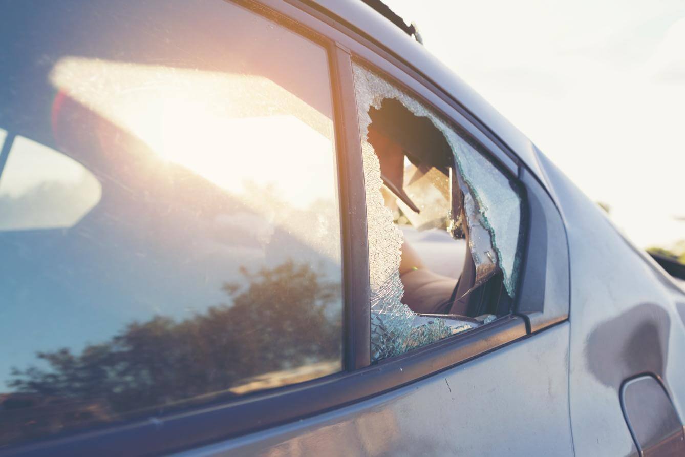 broken rear vent window