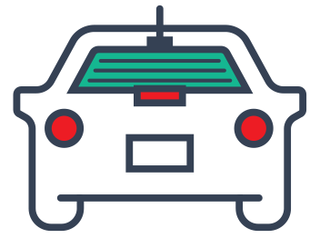 car back glass